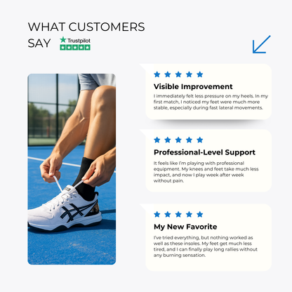 ProShock™ High-Performance Padel Insoles